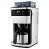 Máquina de café de filtro Medion MD 19911 com moinho, jarro térmico, 1000 W, prateado/preto