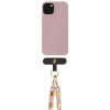 Capa Just Elegance JEC151 para Apple iPhone 15 MagSafe, PopGrip, rosa