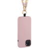 Capa Just Elegance JEC151 para Apple iPhone 15 MagSafe, PopGrip, rosa