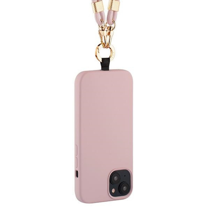 Capa Just Elegance JEC151 para Apple iPhone 15 MagSafe, PopGrip, rosa