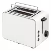 WMF Stelio 414210001 Torradeira, 2 fatias, aço inoxidável, Paper Grey, 1050 W