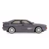 Carro RC Amewi Audi quattro 1980 on-road/drift com giroscópio, 4WD, 1:28, RTR, cinzento
