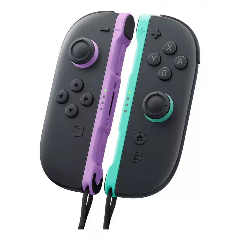 Conjunto de 2 comandos Nintendo Joy-Con 2, lavanda/verde-claro