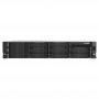 QNAP TS-h1073BXeU-RP-8G NAS em rack 2U, Ryzen Embedded V1780B, 8 GB DDR4, fonte de alimentação redundante