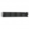 QNAP TS-h1073BXeU-RP-8G NAS em rack 2U, Ryzen Embedded V1780B, 8 GB DDR4, fonte de alimentação redundante