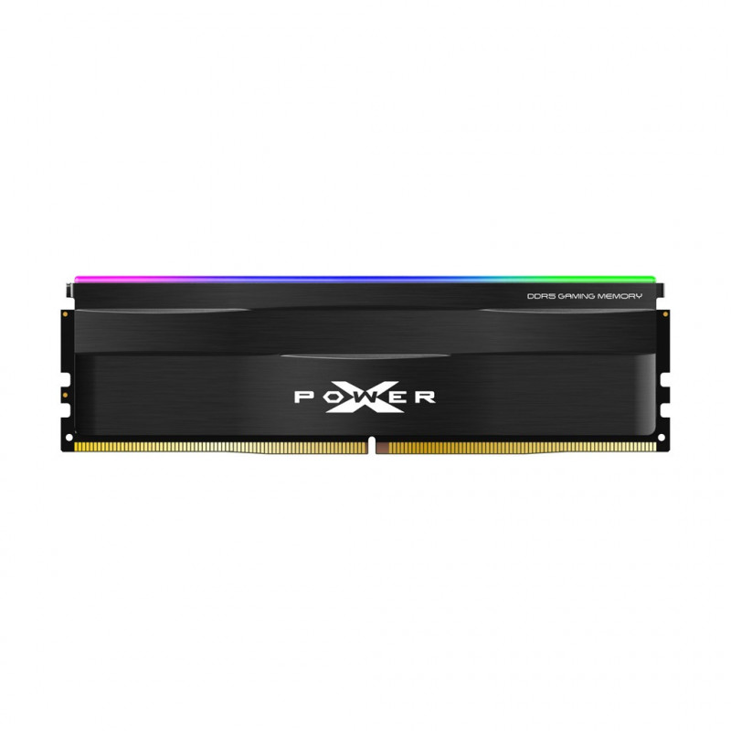 Silicon Power XPOWER Zenith RGB Gaming UDIMM Kit SP032GXLWU60AFDF, 32 GB (2 x 16 GB), DDR5, 6000 MHz, CL30, 1,35 V, preto