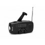 Rádio de emergência FM/AM Vakoss FM-3660K com dínamo, lanterna, power bank e painel solar, 2000 mAh