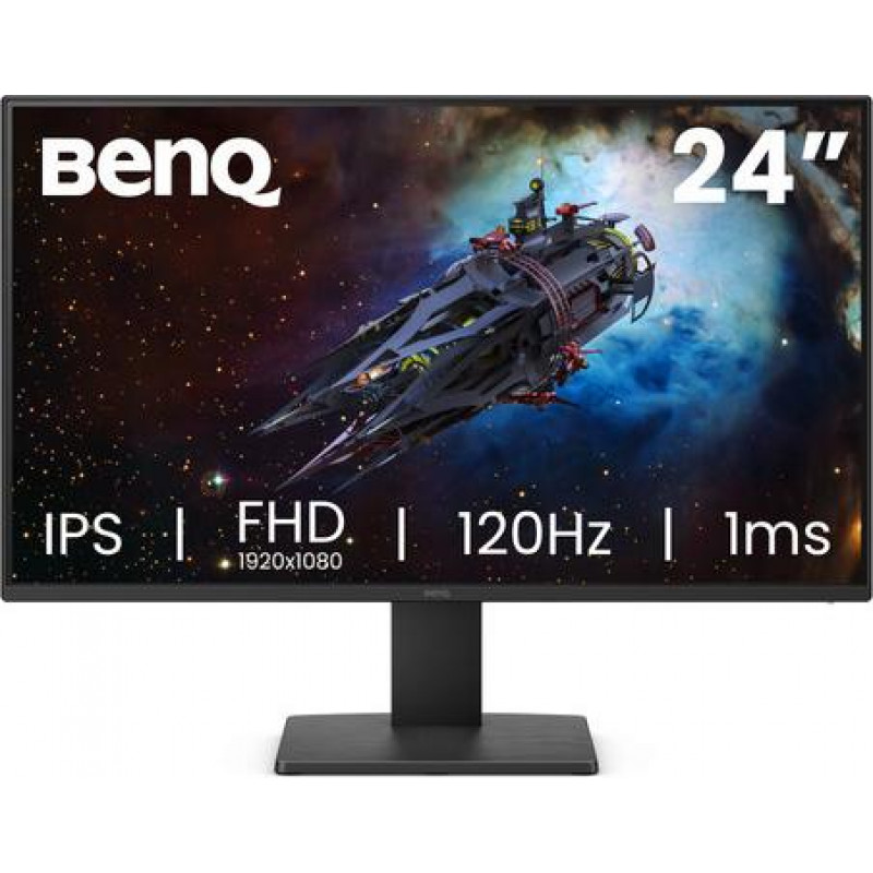 Monitor BenQ GW2491P 23,8 polegadas FHD IPS, 1920 x 1080, 120 Hz, 5 ms, HDMI, DisplayPort, Preto