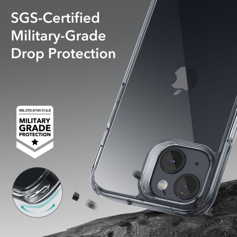 Capa Ice Shield ESR para Apple iPhone 15 Plus / 14 Plus, ESR709, Transparente