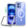 Conjunto ESR Classic Pro Set HaloLock MagSafe com vidro temperado para Apple iPhone 16, transparente