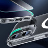 Conjunto ESR Classic Pro Set HaloLock MagSafe com vidro temperado para Apple iPhone 16, transparente