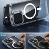 Capa ESR Classic Hybrid HaloLock MagSafe com vidro temperado para Apple iPhone 16 Pro Max, transparente