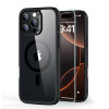 Capa ESR Classic Hybrid HaloLock MagSafe com vidro temperado para Apple iPhone 16 Pro Max, transparente/preto