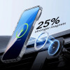 Capa ESR Classic Hybrid Kickstand HaloLock MagSafe com vidro temperado para Apple iPhone 16 Plus, transparente