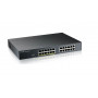 Zyxel GS1915-26v2 comutador inteligente GbE de 26 portas, 24x GbE RJ45 e 2x SFP, para rack, sem ventoinha (GS1915-26V2-EU0101F)