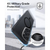 Capa ESR Classic Hybrid Kickstand MagSafe para Samsung Galaxy S26 Ultra, Frosted Black