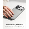 Capa ESR Leather Kickstand MagSafe para Apple iPhone 17 Pro Max / 18 Pro Max, cinzenta
