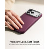 Capa ESR Leather Kickstand MagSafe para Apple iPhone 17 Pro / 18 Pro, Deep Burgundy
