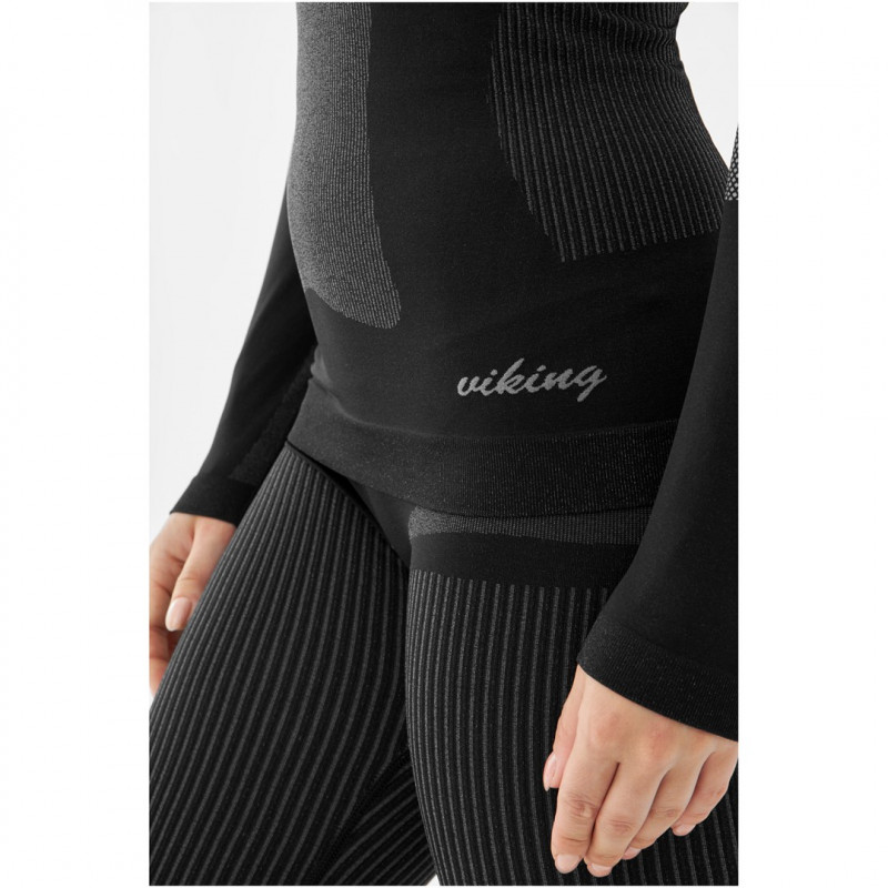 Conjunto de primeira camada Ilsa para mulher Viking, preto, tamanho S