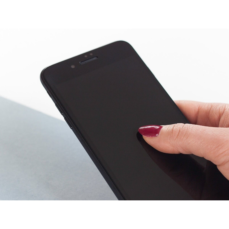 Vidro temperado 3MK HardGlass Max Privacy para Apple iPhone 7, preto