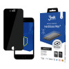Película de vidro temperado 3MK HardGlass Max Privacy para Apple iPhone 8, preto