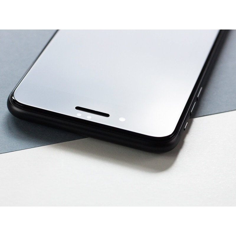 Película de vidro temperado 3MK HardGlass Max Privacy para Apple iPhone 8, preto