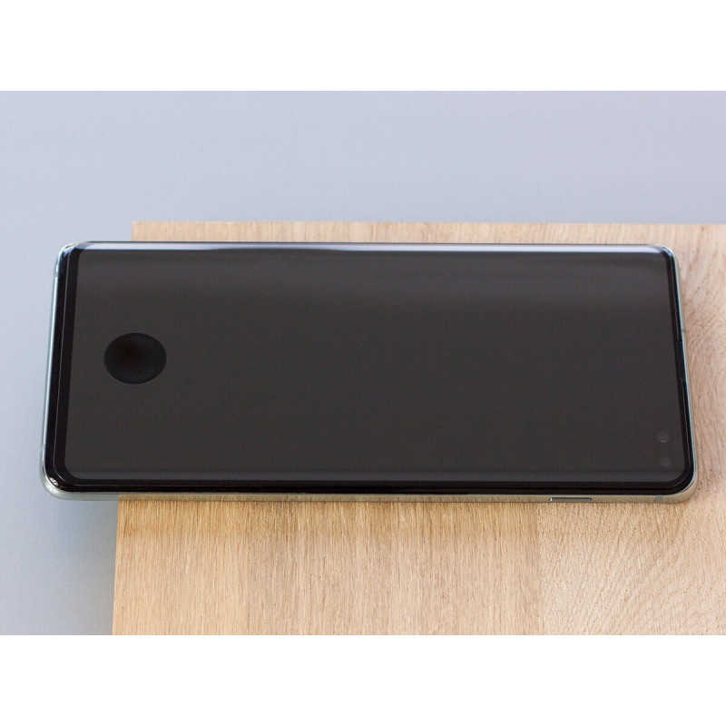 Película de vidro temperado 3MK HardGlass Max Sensor-Dot para Samsung Galaxy S10, preto