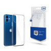 3MK Clear Case para Apple iPhone 12 mini, transparente