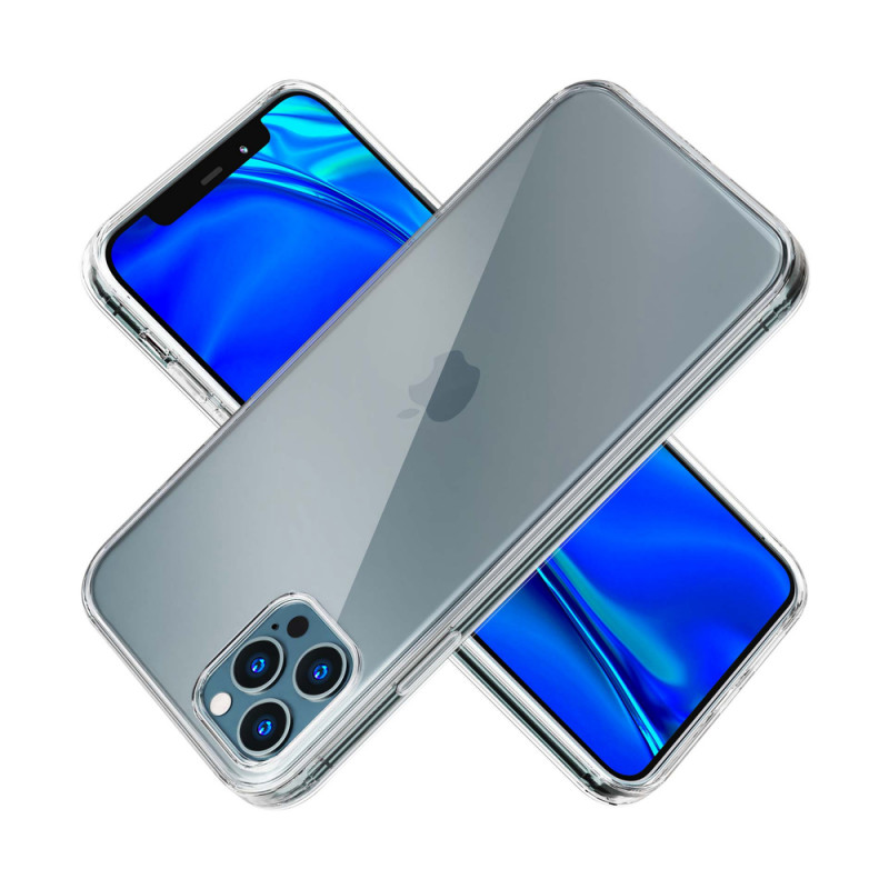 Capa 3MK Clear Case para Apple iPhone 12/12 Pro, transparente