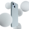 Capa 3MK Hardy Case MagSafe para Apple iPhone 14 Plus / 15 Plus em silicone, azul