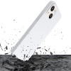 Capa 3MK Hardy Case MagSafe para Apple iPhone 14 Plus / 15 Plus em silicone, branca