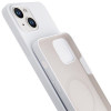 Capa 3MK Hardy Case MagSafe para Apple iPhone 14 Plus / 15 Plus em silicone, branca