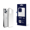 Capa 3MK Hardy Case MagSafe para Apple iPhone 14 Pro Max em silicone, branca