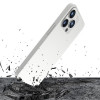 Capa 3MK Hardy Case MagSafe para Apple iPhone 14 Pro Max em silicone, branca