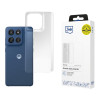 Capa 3MK Clear Case para Motorola Moto Edge 60 / 60 Fusion, transparente