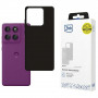 Capa 3MK Matt para Motorola Edge 60 Pro, preto mate