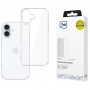 Capa 3MK Clear Case para Apple iPhone 17, transparente