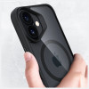 3MK Satin Armor MagCase para Apple iPhone 17, preto