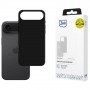 Capa de silicone 3MK para Apple iPhone Air, preta