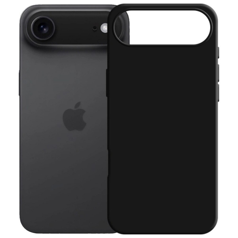 Capa de silicone 3MK para Apple iPhone Air, preta