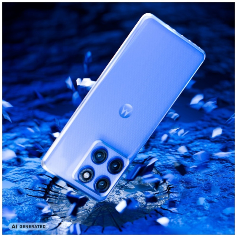 Capa 3MK Clear Case para Motorola Edge 60 Pro, transparente