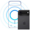 Capa 3MK Just20g MagCase para Apple iPhone Air, Transparente