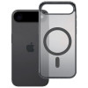 Capa 3MK Frosty MagCase para Apple iPhone Air, preta
