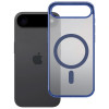 Capa 3MK Frosty MagCase para Apple iPhone Air, azul