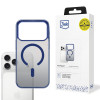 Capa 3MK Frosty MagCase para Apple iPhone 17 Pro, azul