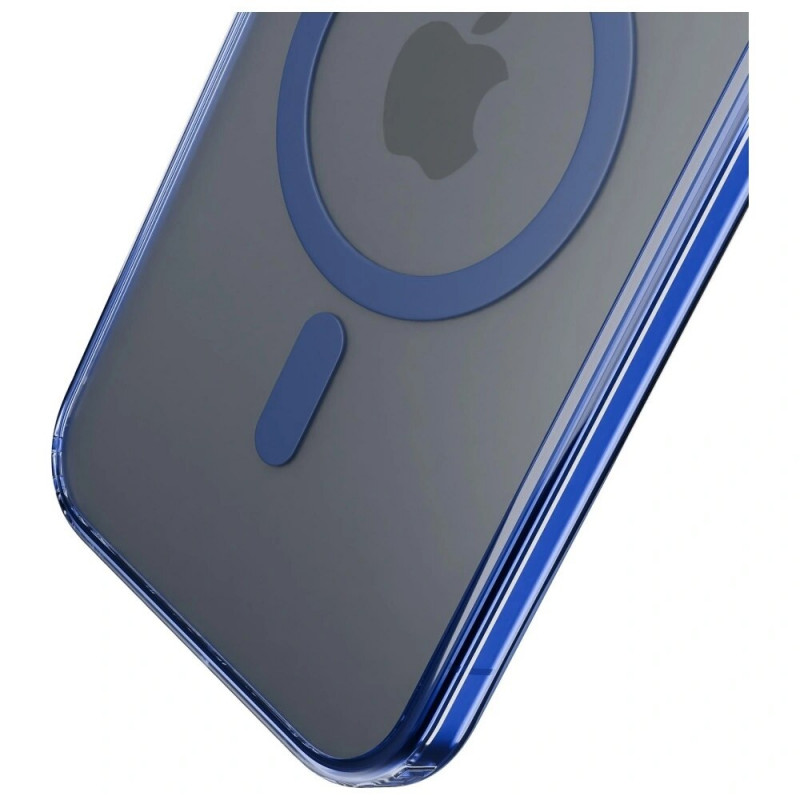Capa 3MK Frosty MagCase para Apple iPhone 17 Pro, azul