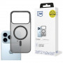 Capa 3MK Frosty MagCase para Apple iPhone 17 Pro, preta