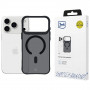 Capa 3MK Smoke Matt MagCase para Apple iPhone 17 Pro, preta