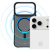 Capa 3MK Smoke Matt MagCase para Apple iPhone 17 Pro, preta