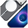 Capa 3MK Smoke Matt MagCase para Apple iPhone 17 Pro, preta